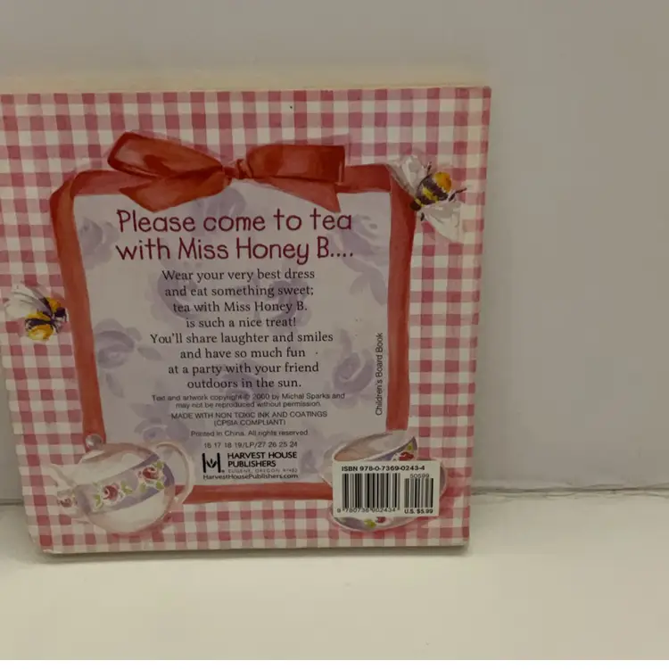 Chid’s Board Book My Very First Tea Party