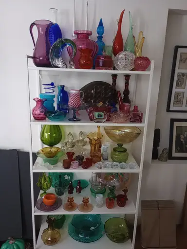 Glass, Glorious Glass -- Fenton, Blenko, Murano, Viking, Northwood and more!