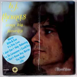 B. J. Thomas - Sings His Favorites (1975) [SEALED] Vinyl LP •