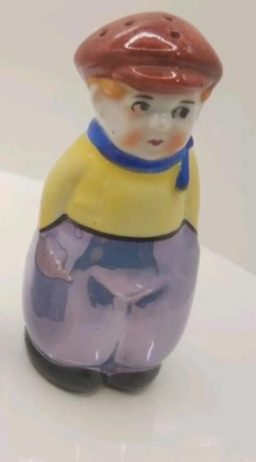 Vintage Dutch Boy Japanese Sugar Shaker