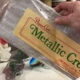 Metallic Crepe Paper
