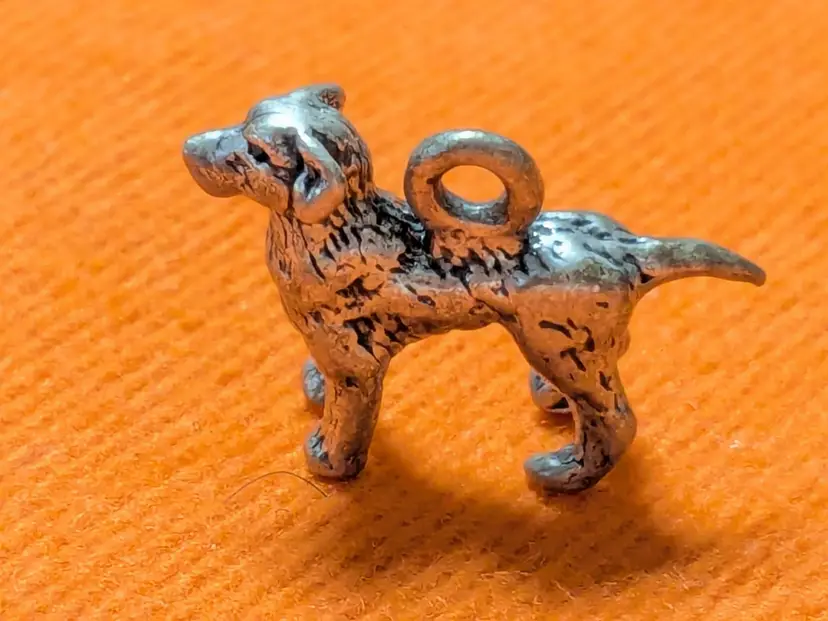 Sterling Silver Lab Dog Charm Jewelry