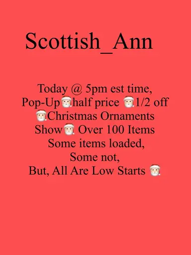 Pop Up Christmas 🤶🏻 Some Loaded 🤶🏻Some Not🤶🏻