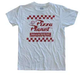 Toy Story Pizza Planet T Shirt Disney Pixar Tee White Size Medium