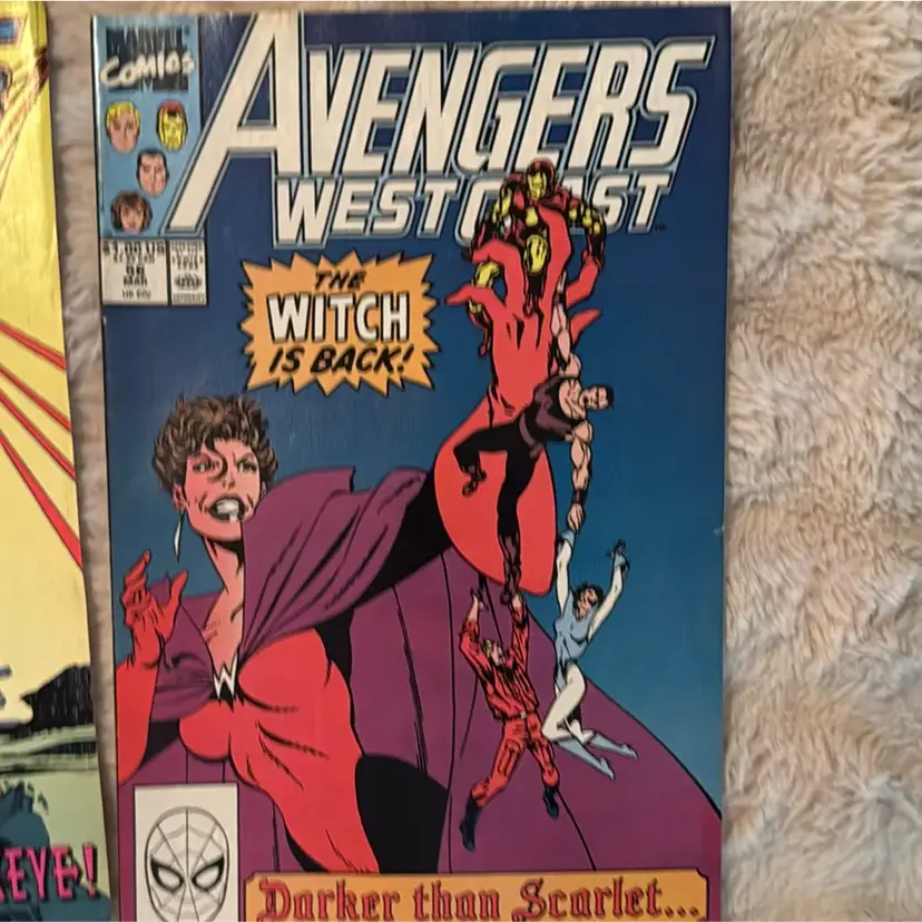 Avengers West Coast #56 /#31Comic Marvel The Witch Is Back Darker Than Scarlet
