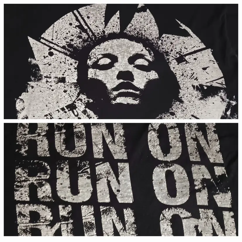 Coverge Jane Doe Run On Concert t-shirt distressed metalcore heavy metal thrash