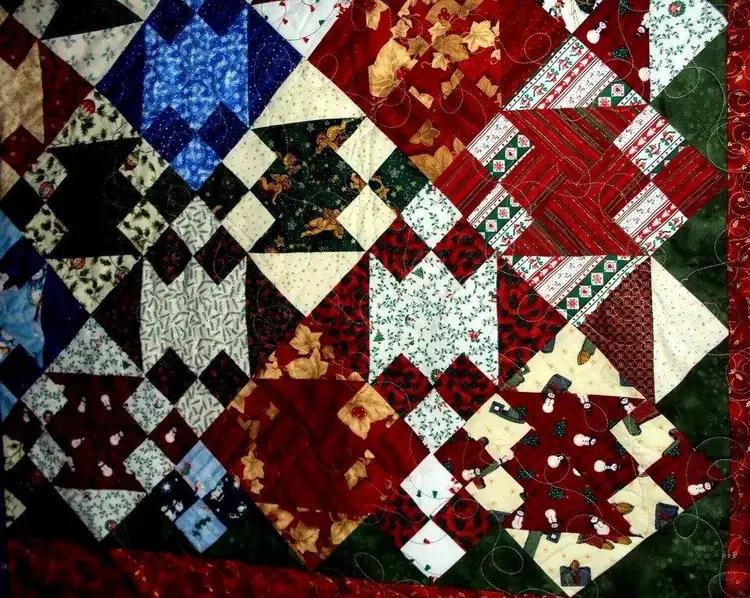 New Hand Made Quilt 66" X 78" Blanket