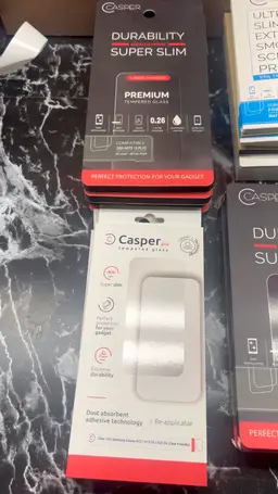 Glass Screen Protector’s For An Assortment Of Phones Samsung And iPhone 36 Packages