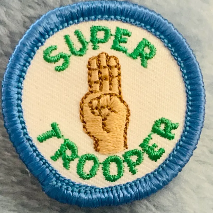 Vintage Scouting Fun Patch: Super Troop Badge