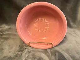Fiesta Fiestaware Large 7” X 2” Cereal Soup Bowl Pink Rose Retired HLC FUC