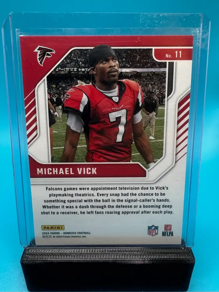 Michael Vick Donruss Legend Series Atlanta Falcons