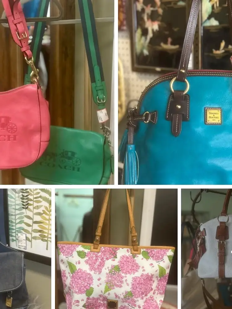 Purses, Clothes And Jewelry At Consignment 