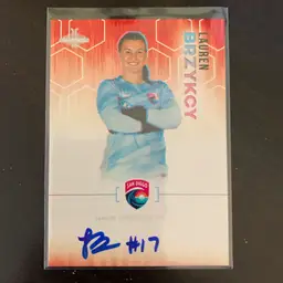 Lauren Brzykcy 2023 Parkside NWSL Vol 1 Red Hex Autograph 62/99