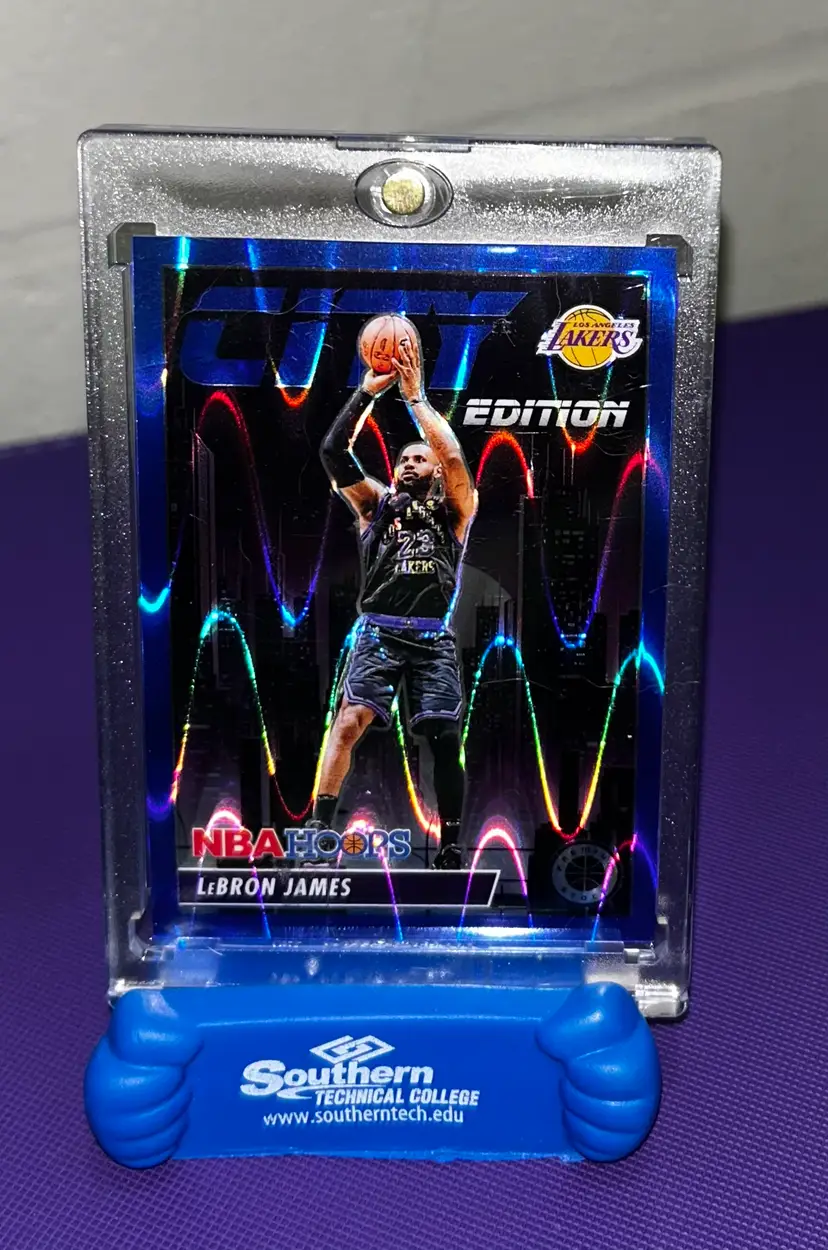 LeBron James NBA Hoops Get Hyped Card