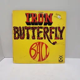 Iron Butterfly - Ball ( 1969 Vinyl-LP) Gatefold ATCO SD 33-280 Sold As Wall Art