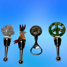 Holiday Time Wine Bottle Stoppers. Buyers Choice $ 4.00