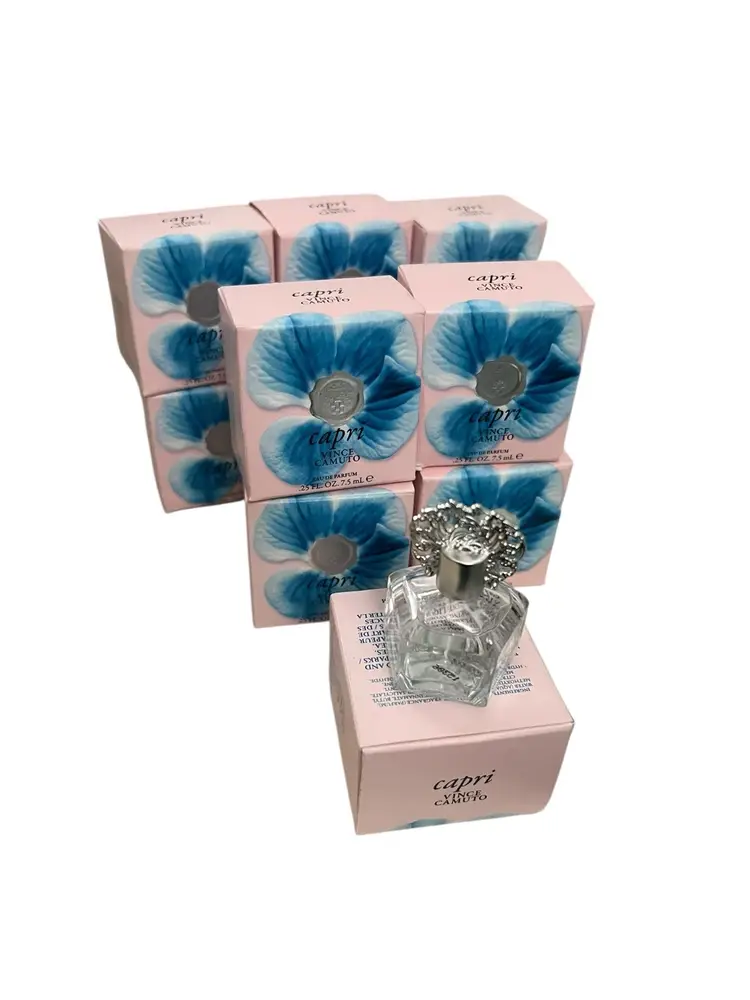 Vince Camuto Capri Eau De parfum Minis .25oz /7.5ml New Boxed Lot Of 11