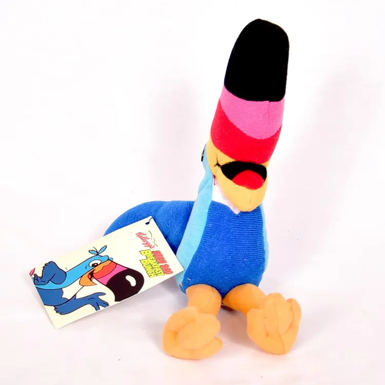 Kellogg’s Toucan Sam Breakfast Bunch Bean Bag Plush Vintage 1997  NWT