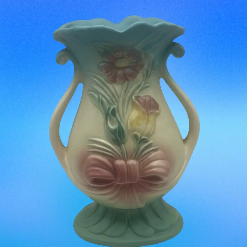 Vintage Hull Art Pottery Vase, 8.5” Tall