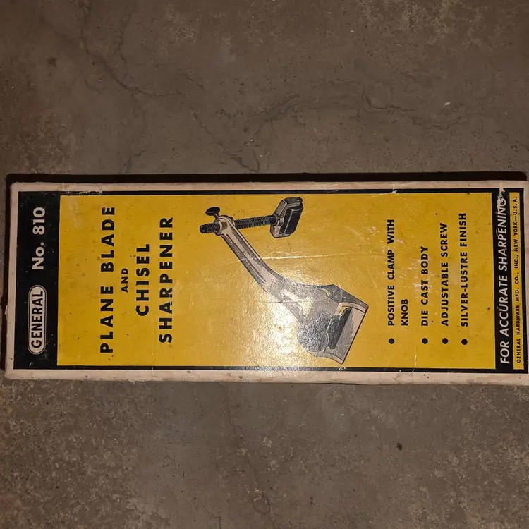 General 810 plane & chisel sharpener