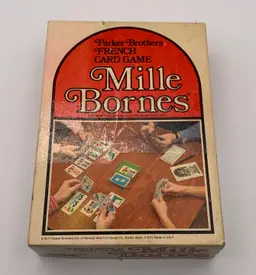 VTG Mille Bornes card game. No missing cards or pieces. Instructions included.