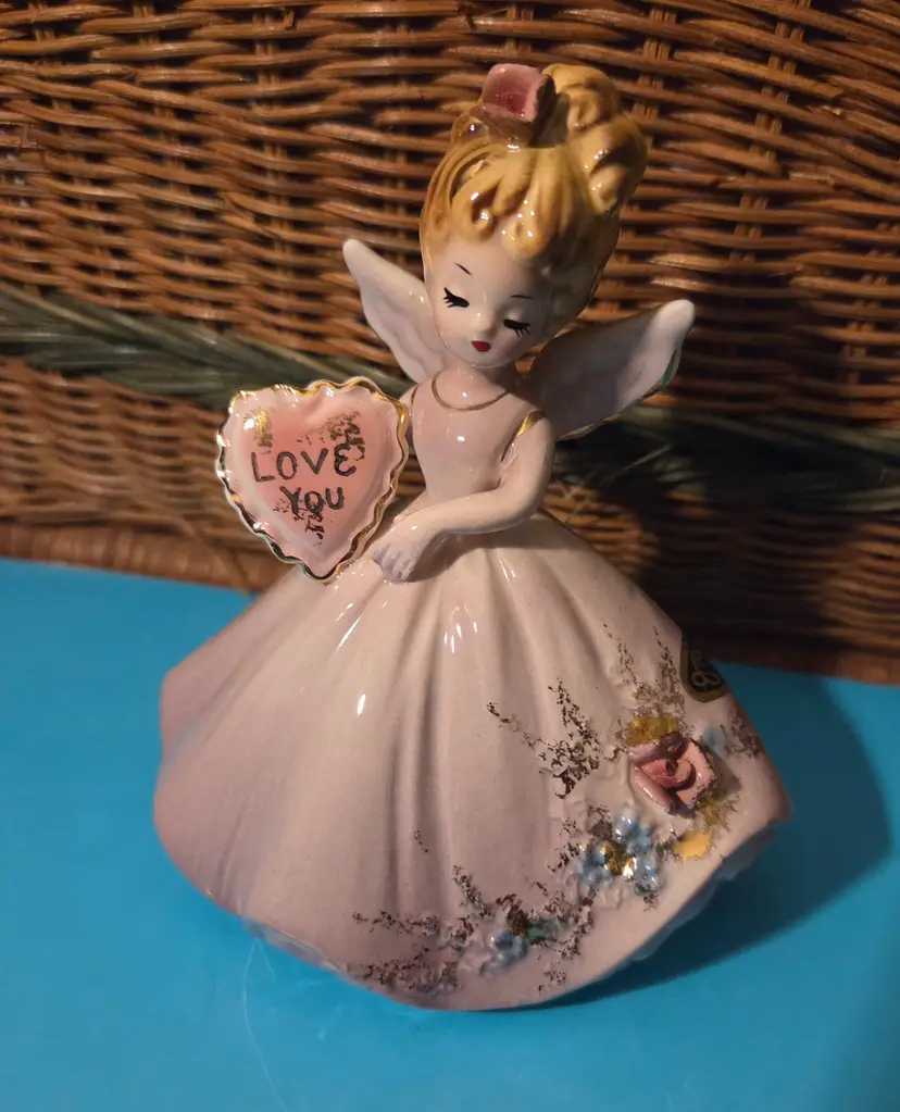 Vintage Josef Originals "Valentine Angel" Figurine