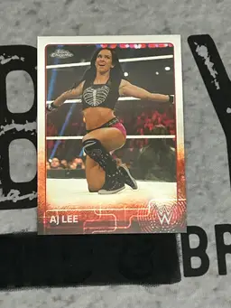 2015 Topps Chrome WWE Aj Lee