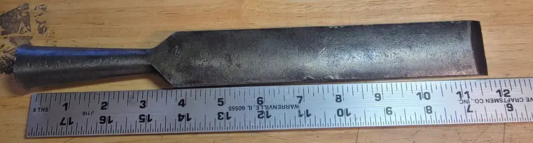 D.R. Barton “The Celebrated” 1-1/2” Timber Framing Chisel – Vintage Cast Steel