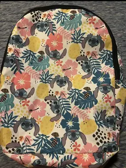 Disney Lilo and Stitch Backpack 15” BACK-TO-SCHOOL 2024 New Without Tags