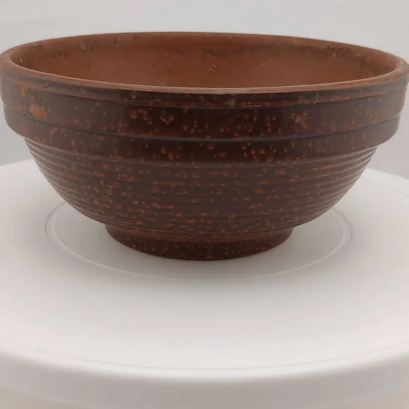 German terra cotta beehive bowl