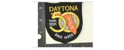 Vintage Collectible Daytona Bike Week Patch 50th Anniversary New Rallies Events