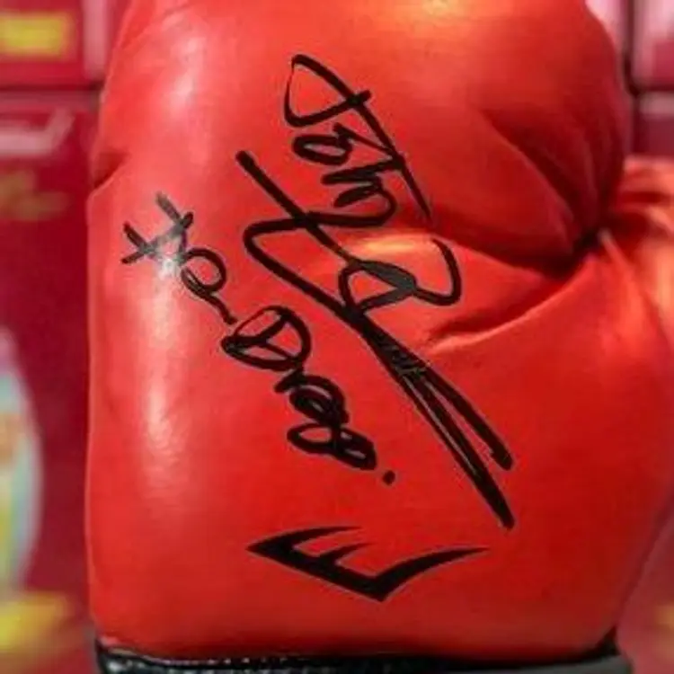 Rocky IV - Dolph Lundgren Autographed GLOVE