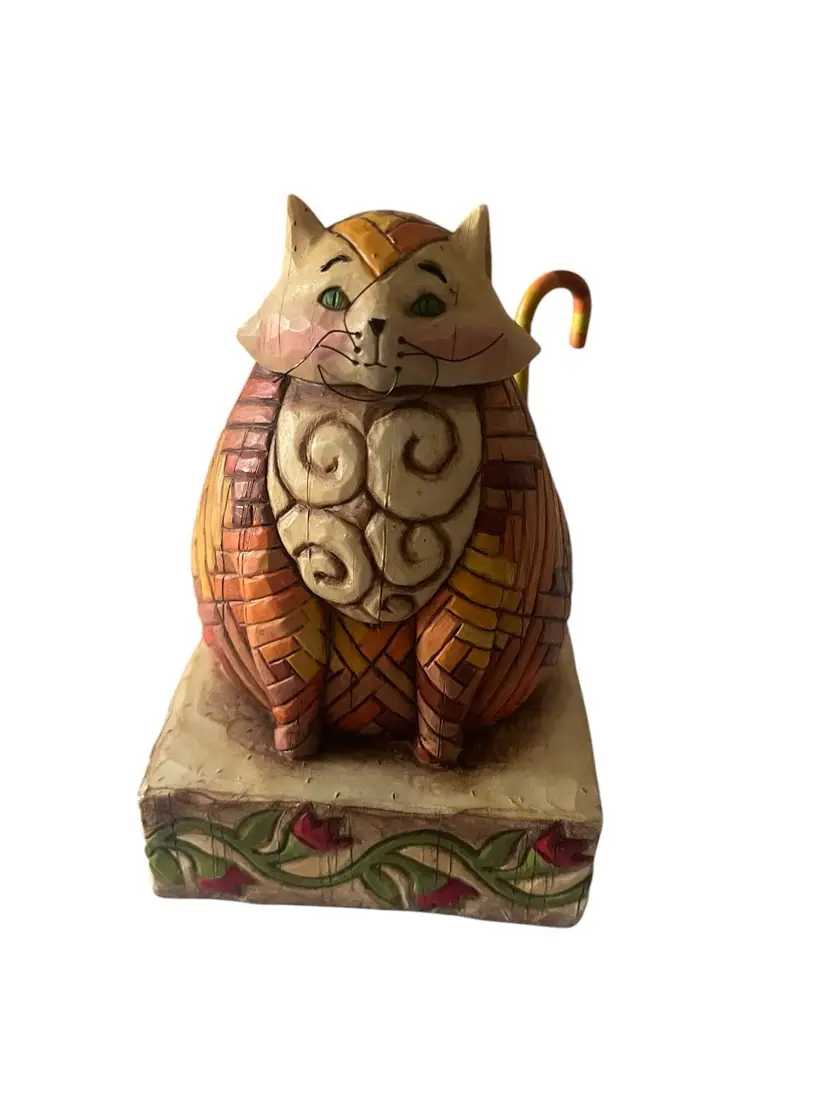 Elijah Cat Heart Wood Creek Jim Shore 2003 Enesco