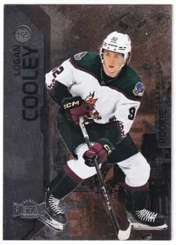 2023-24 Metal Universe #195 Logan Cooley RC Arizona Coyotes Hockey Card