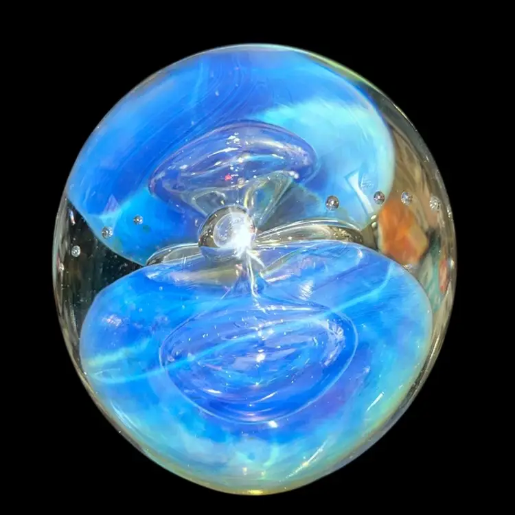 Robert Eickholt Vintage Paperweight Signed LARGE 1987