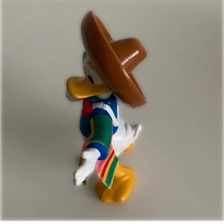 1996 McDonalds + Disney Masterpiece Collection Donald Duck “The Three Caballeros” Action Figure