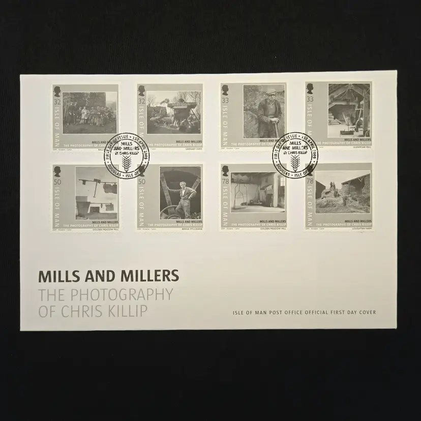 Mills & Millers The Photography Chris Killip Isle Of Man Post First Day Of Issue