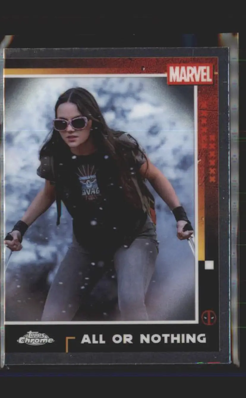 All Or Nothing 2025 Topps Chrome Marvel Deadpool #80 - (140) -