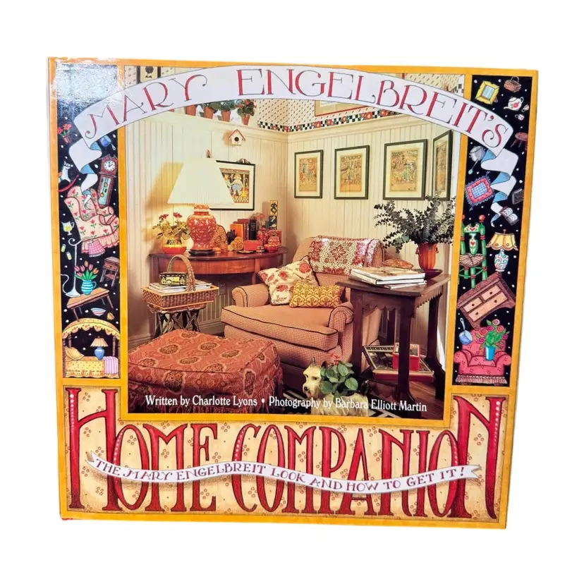 '94 MARY ENGELBREIT'S HOME COMPANION HC Book w/ Dust Jacket