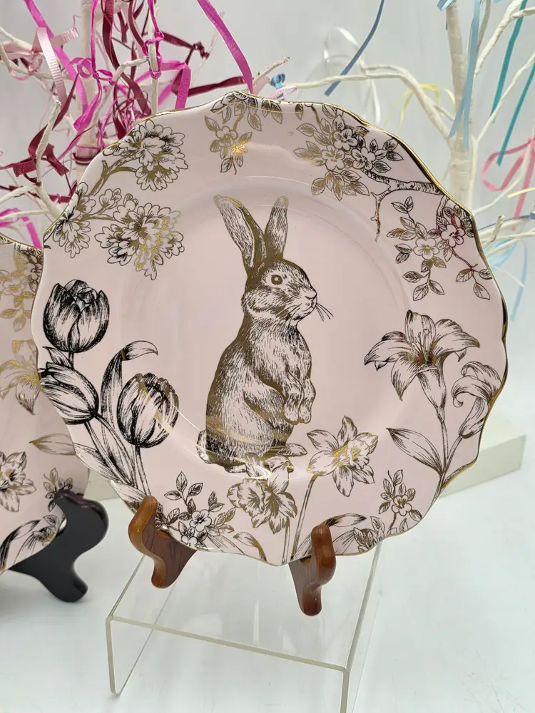 Collectible set of salad plates