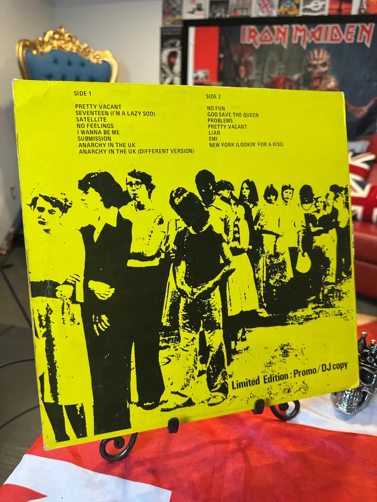 Sex Pistols: No Future UK Unofficial Promo 1977 VG+