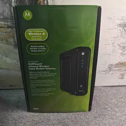 Motorola SBG6580 DOCSIS 3.0 Wireless Cable Modem Router Gateway – Pre-Owned
