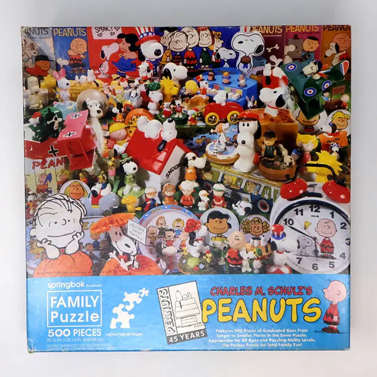 Peanuts Collectibles 45th Anniversary Family Puzzle