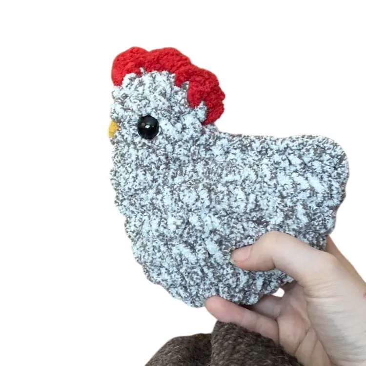 Crocheted Chicken 5” X 5”