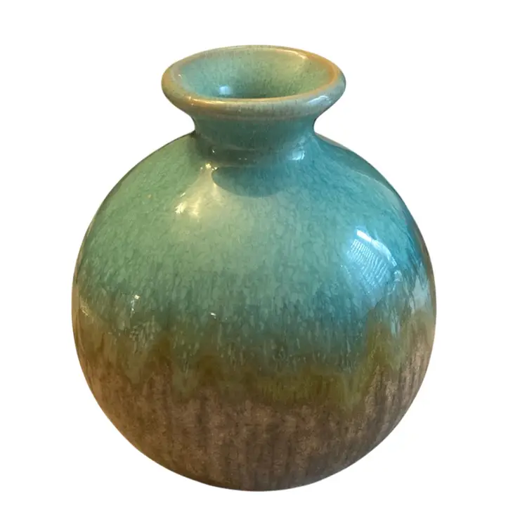 Beautiful Colors On This Pottery Vase