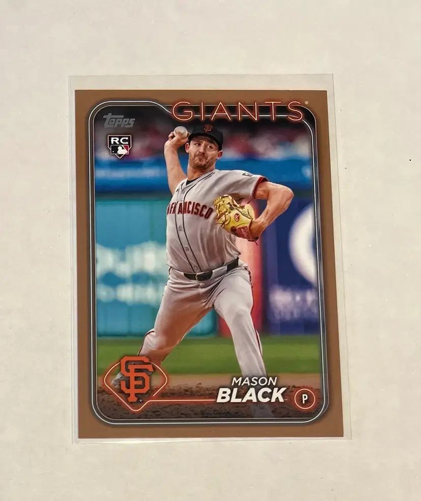 Mason Black RC Topps Gold /2024 San Francisco Giants