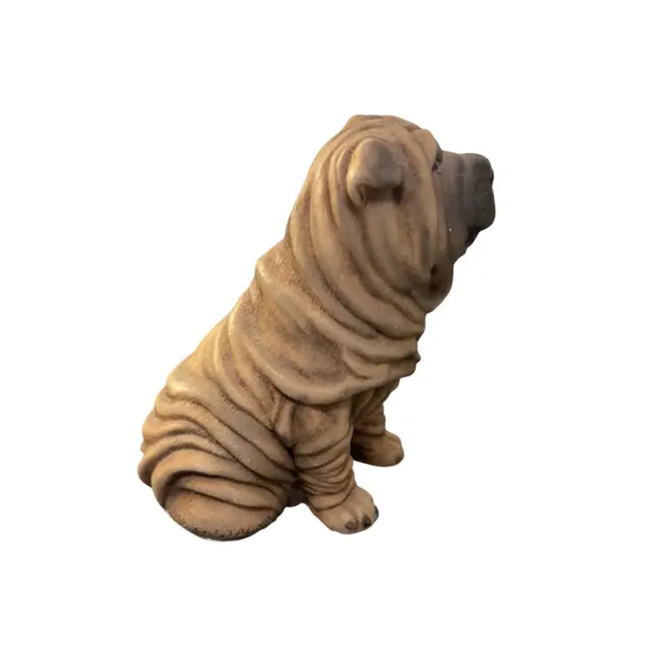 Shar Pei Dog Figurine By Castaglia Italy 1988