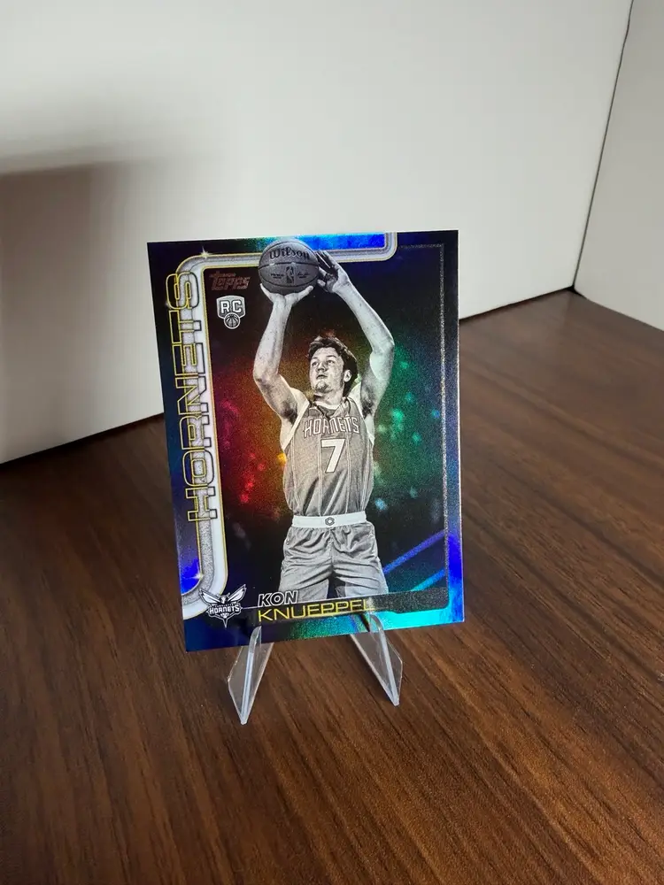 2025 Topps Basketball - Kon Knueppel Blackout Parallel #204