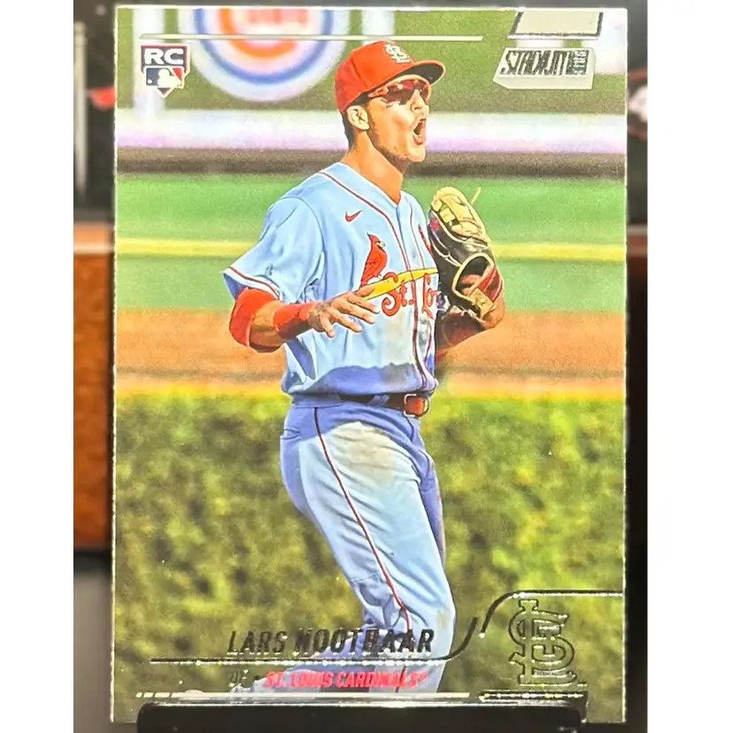 Lars Nootbar St. Louis Cardinals 2022 Stadium Club Rookie Card RC 