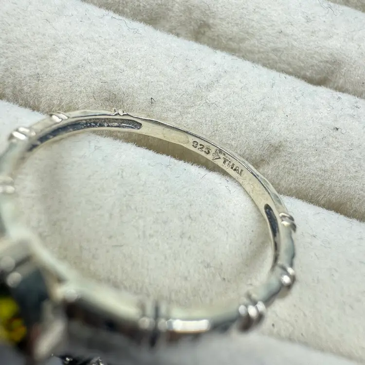 Silpada Sterling Ring CZ Size 11